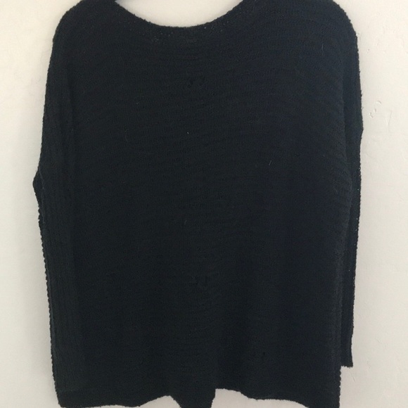NWOT Black Knitted Sweater - Picture 5 of 5